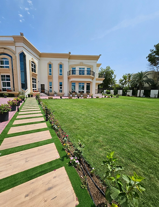 Lifenity Building Contracting LLC - construction and landscaping project in Dubai, UAE